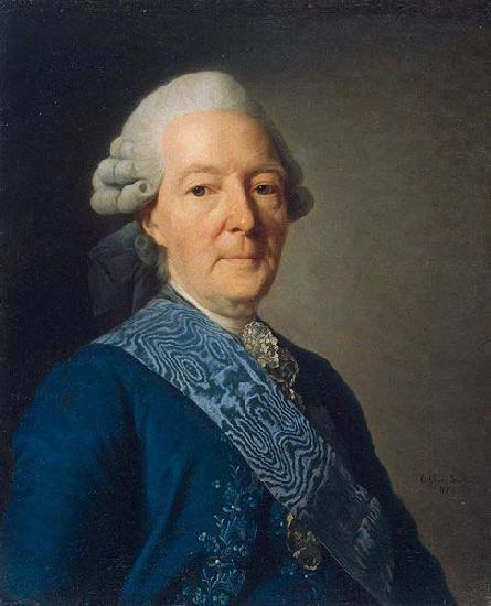 Alexander Roslin Portrait of Ivan Ivanovich Betskoi (1704-1795)